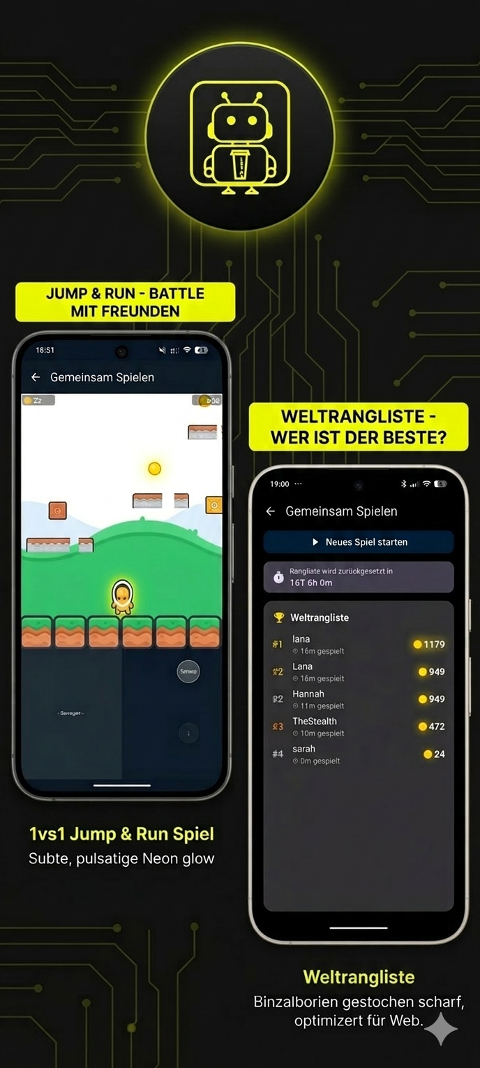 Jump and Run – Spielfeld